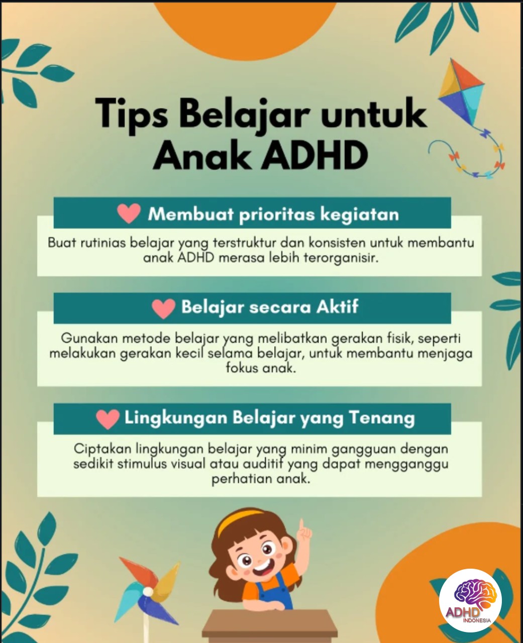 Strategi Belajar yang Cocok untuk Anak ADHD di Kota Serang